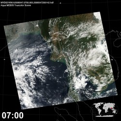 Level 1B Image at: 0700 UTC