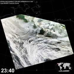 Level 1B Image at: 2340 UTC