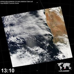 Level 1B Image at: 1310 UTC