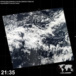 Level 1B Image at: 2135 UTC