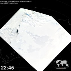 Level 1B Image at: 2245 UTC