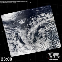 Level 1B Image at: 2300 UTC