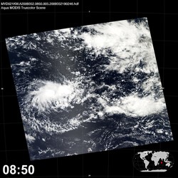 Level 1B Image at: 0850 UTC