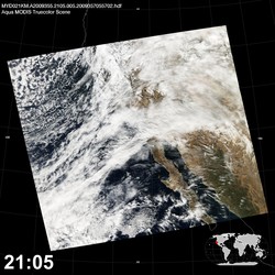 Level 1B Image at: 2105 UTC