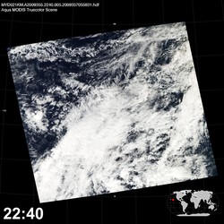 Level 1B Image at: 2240 UTC