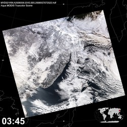 Level 1B Image at: 0345 UTC