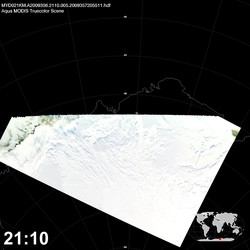 Level 1B Image at: 2110 UTC