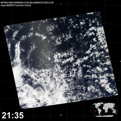 Level 1B Image at: 2135 UTC