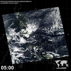 Level 1B Image at: 0500 UTC