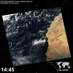 Level 1B Image at: 1445 UTC