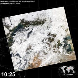 Level 1B Image at: 1025 UTC