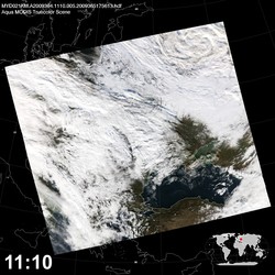 Level 1B Image at: 1110 UTC