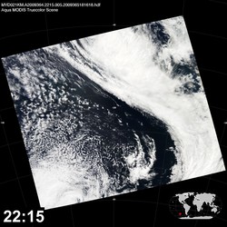 Level 1B Image at: 2215 UTC