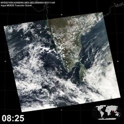 Level 1B Image at: 0825 UTC