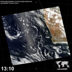 Level 1B Image at: 1310 UTC