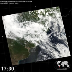 Level 1B Image at: 1730 UTC