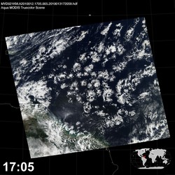 Level 1B Image at: 1705 UTC