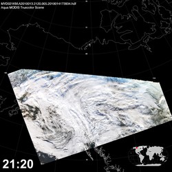 Level 1B Image at: 2120 UTC