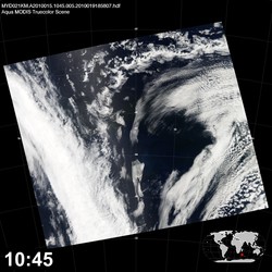 Level 1B Image at: 1045 UTC