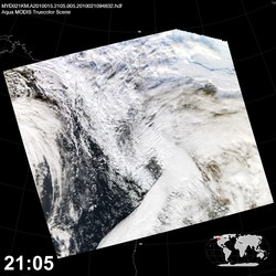 Level 1B Image at: 2105 UTC