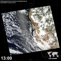 Level 1B Image at: 1300 UTC