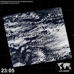 Level 1B Image at: 2305 UTC