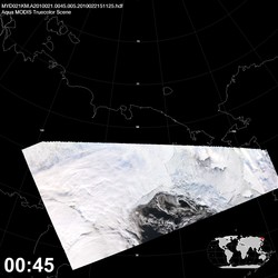 Level 1B Image at: 0045 UTC