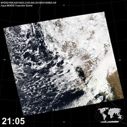 Level 1B Image at: 2105 UTC