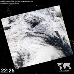 Level 1B Image at: 2225 UTC