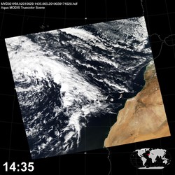 Level 1B Image at: 1435 UTC