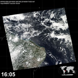 Level 1B Image at: 1605 UTC