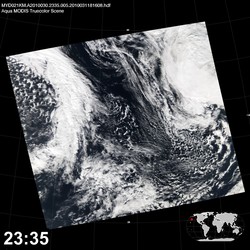 Level 1B Image at: 2335 UTC