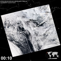 Level 1B Image at: 0010 UTC