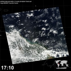 Level 1B Image at: 1710 UTC