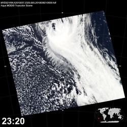 Level 1B Image at: 2320 UTC