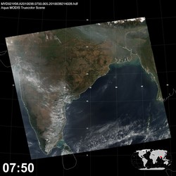 Level 1B Image at: 0750 UTC