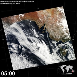 Level 1B Image at: 0500 UTC