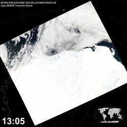 Level 1B Image at: 1305 UTC