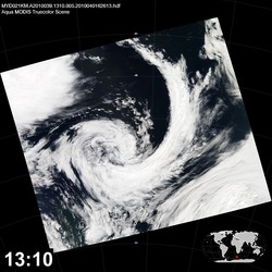 Level 1B Image at: 1310 UTC