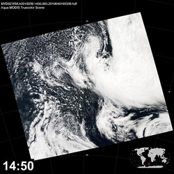 Level 1B Image at: 1450 UTC