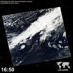 Level 1B Image at: 1650 UTC