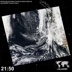 Level 1B Image at: 2150 UTC