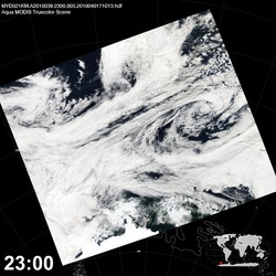 Level 1B Image at: 2300 UTC