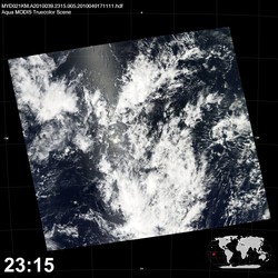 Level 1B Image at: 2315 UTC