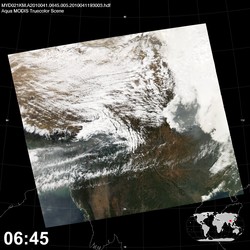 Level 1B Image at: 0645 UTC