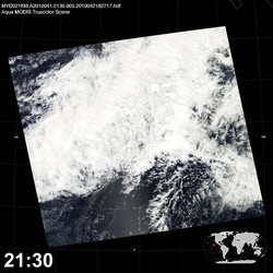 Level 1B Image at: 2130 UTC