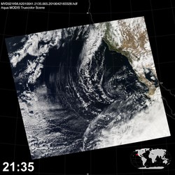 Level 1B Image at: 2135 UTC