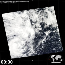 Level 1B Image at: 0030 UTC