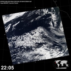 Level 1B Image at: 2205 UTC