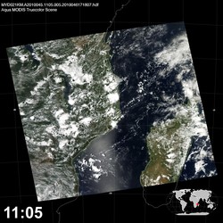 Level 1B Image at: 1105 UTC